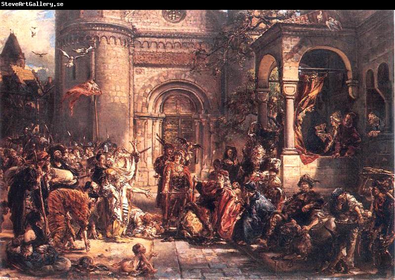 Jan Matejko Immigration of the Jews